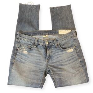 Rag & Bone “The Dre” Mid-Rise Denim Jeans